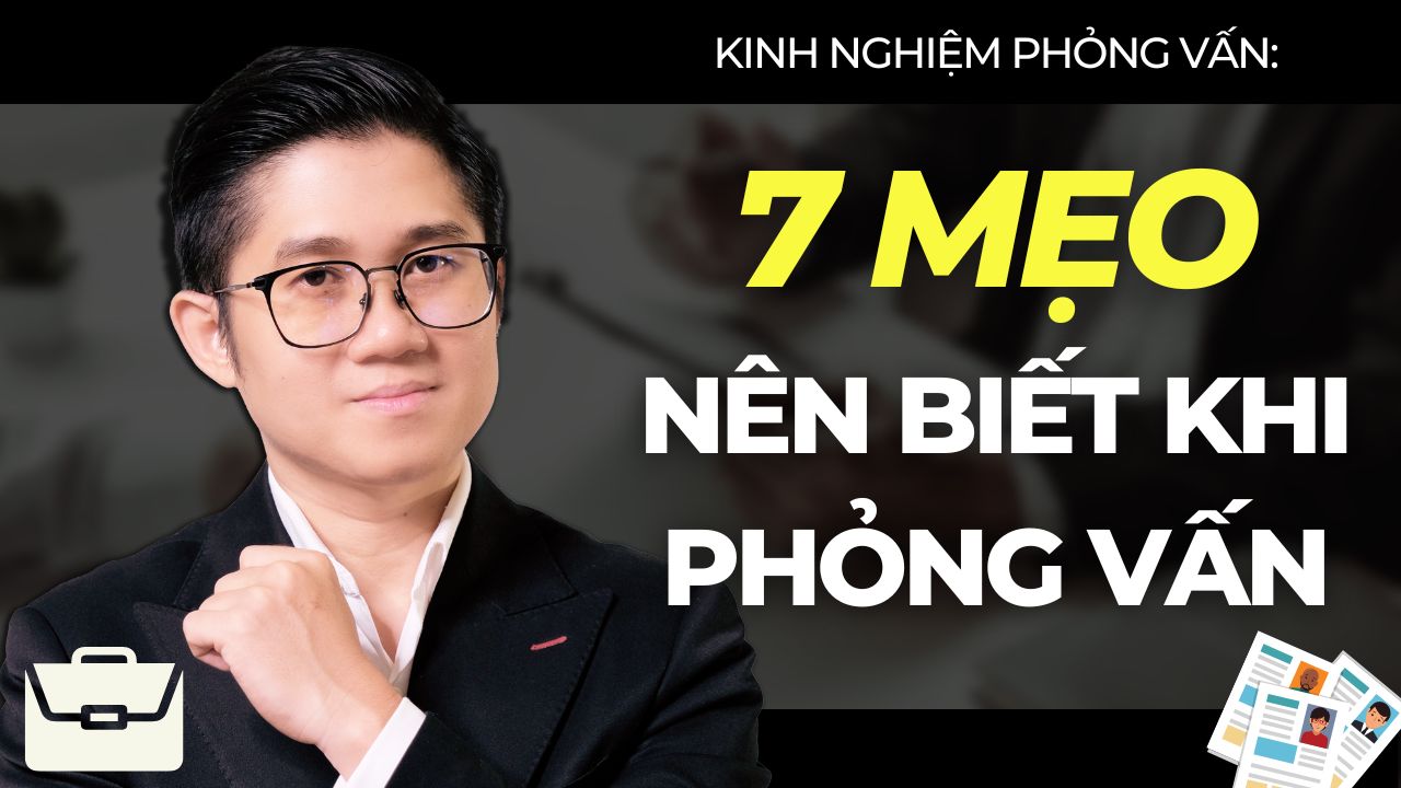 [A-Z] 7 điều quan trọng cần chuẩn bị trước khi phỏng vấn