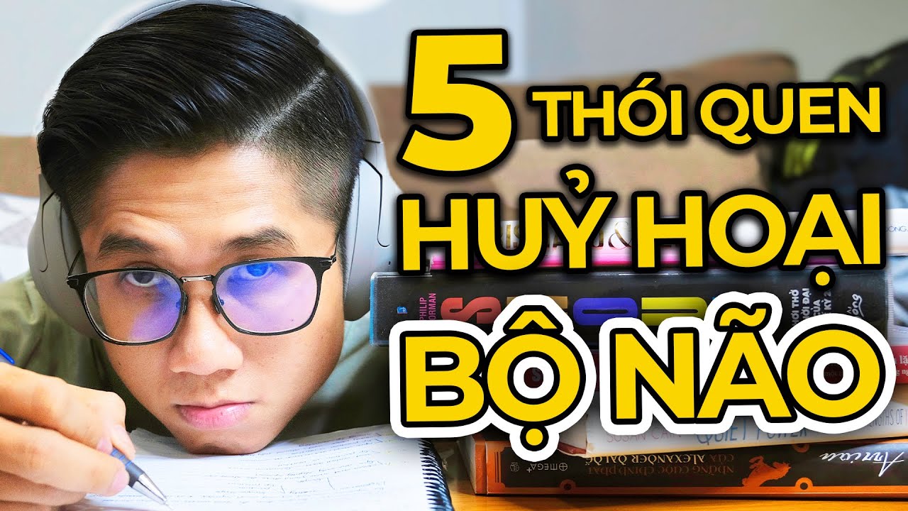 5 thói quen nguy hiểm cần tránh khi rèn luyện não bộ