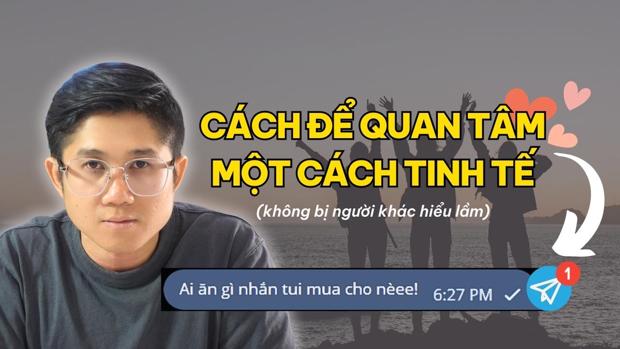 Cách để hướng nội thể hiện sự quan tâm đến người khác đúng cách (không bị hiểu lầm)