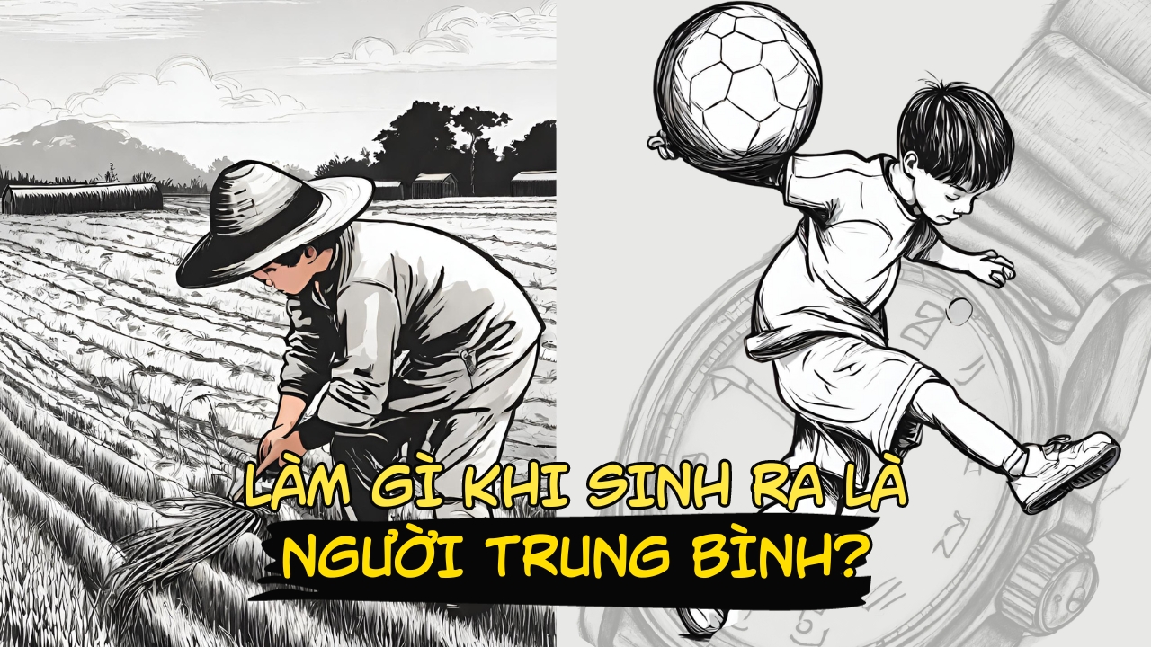 Làm gì khi sinh ra là người trung bình?